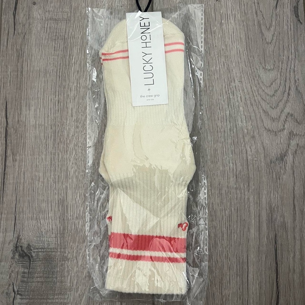 Lucky Honey Grip Socks